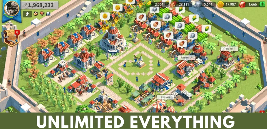 Rise of Kingdoms Unlimited Everything