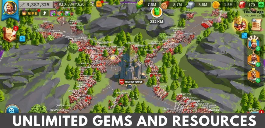Rise of Kingdoms Unlimited Gems