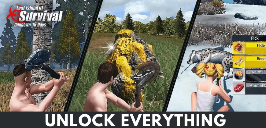 Last Island of Survival Mod APK Unlocked Everything