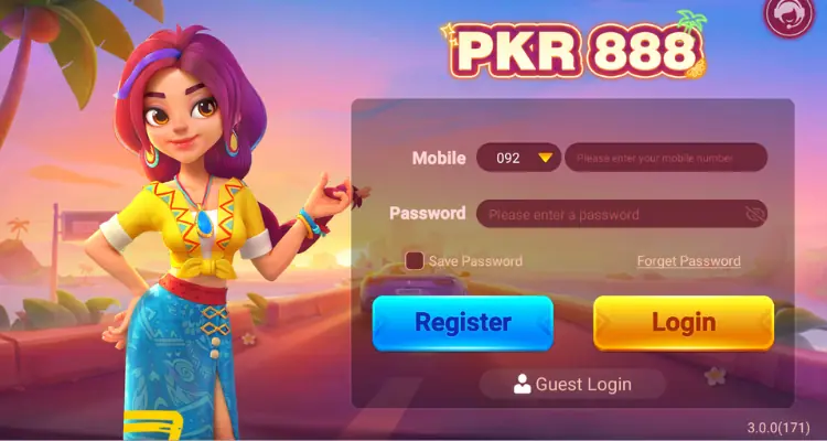 PKR 888 Login
